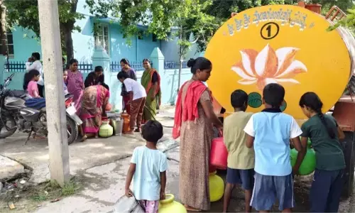 ಯಾದಗಿರಿ | ಭೀಮಾ ನದಿಯ ಜಾಕ್‌ವೆಲ್‌ಗೆ ಹಾನಿ : ಟ್ಯಾಂಕರ್ ಮೂಲಕ ನೀರು ಪೂರೈಕೆ