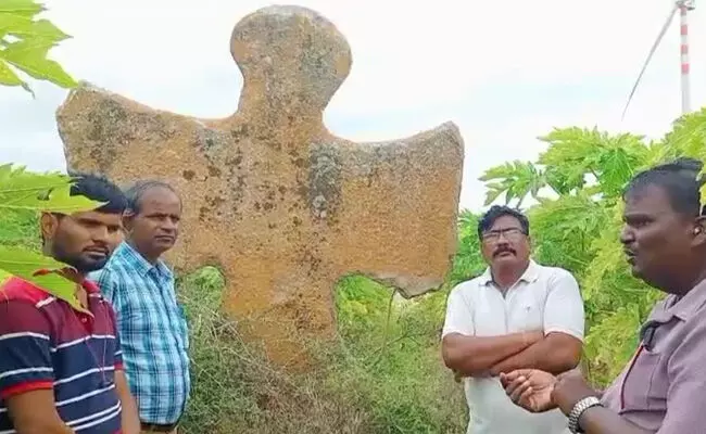 ವಿಜಯನಗರ | ಮೀನಕೆರೆ ಗ್ರಾಮದಲ್ಲಿ ಶಿಲಾಯುಗ ಕಾಲದ ಅವಶೇಷ ಪತ್ತೆ