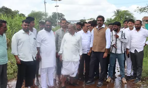 ಪ್ರವಾಹ ಪೀಡಿತ ಪ್ರದೇಶಗಳಿಗೆ ಸಚಿವ ರಹೀಮ್ ಖಾನ್ ಭೇಟಿ, ಪರಿಶೀಲನೆ