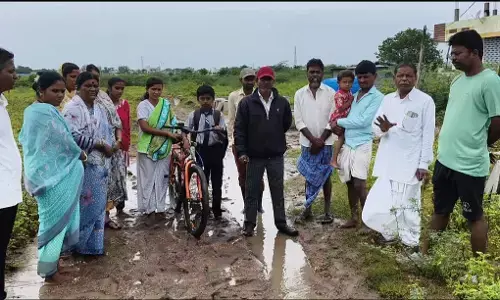 ರಾಯಚೂರು | ಪಾಮನಕಲ್ಲೂರು ಕ್ರಾಸ್ ಬಳಿಯ ಬಡಾವಣೆಯ ರಸ್ತೆ ದುರಸ್ತಿಗೊಳಿಸಲು ಒತ್ತಾಯ