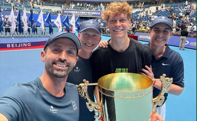 ಚೀನಾ ಓಪನ್ ಟೆನಿಸ್ ಟೂರ್ನಿ : ಜನ್ನಿಕ್ ಸಿನ್ನರ್ ಚಾಂಪಿಯನ್