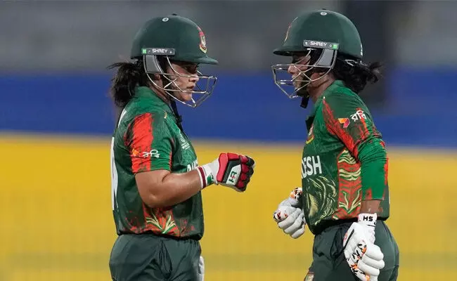ಮಹಿಳೆಯರ ಏಕದಿನ ಕ್ರಿಕೆಟ್ ವಿಶ್ವಕಪ್ : ಪಾಕಿಸ್ತಾನದ ವಿರುದ್ಧ ಬಾಂಗ್ಲಾದೇಶಕ್ಕೆ ಜಯ