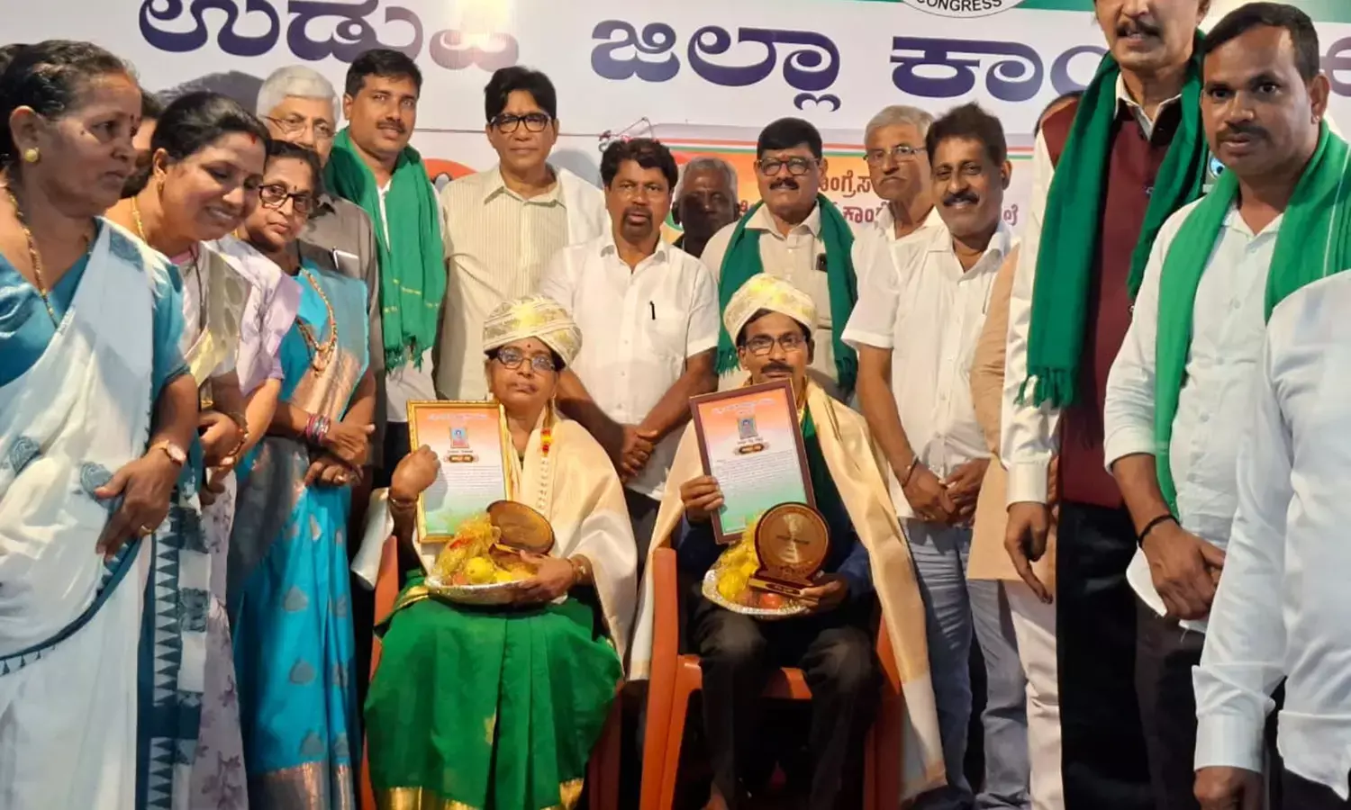 ಉಡುಪಿ: ಜಿಲ್ಲಾ ಕಾಂಗ್ರೆಸ್‌ನಿಂದ ಗಾಂಧಿ, ಶಾಸ್ತ್ರಿ ಜಯಂತಿ