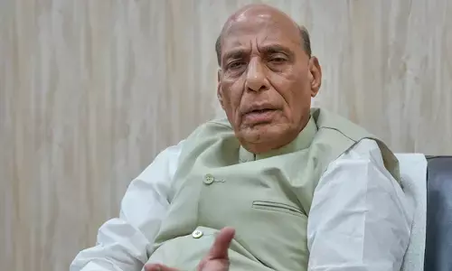 ಭಾರತೀಯ ಪ್ರತಿಕ್ರಿಯೆ ಇತಿಹಾಸ, ಭೂಗೋಳ ಎರಡನ್ನೂ ಬದಲಾಯಿಸಬಹುದು : ಸರ್ ಕ್ರೀಕ್ ಸಮೀಪ ಸೇನಾ ಜಮಾವಣೆ ಮಾಡಿದ ಪಾಕ್‌ಗೆ ರಾಜ್‌ನಾಥ್ ಸಿಂಗ್ ಎಚ್ಚರಿಕೆ