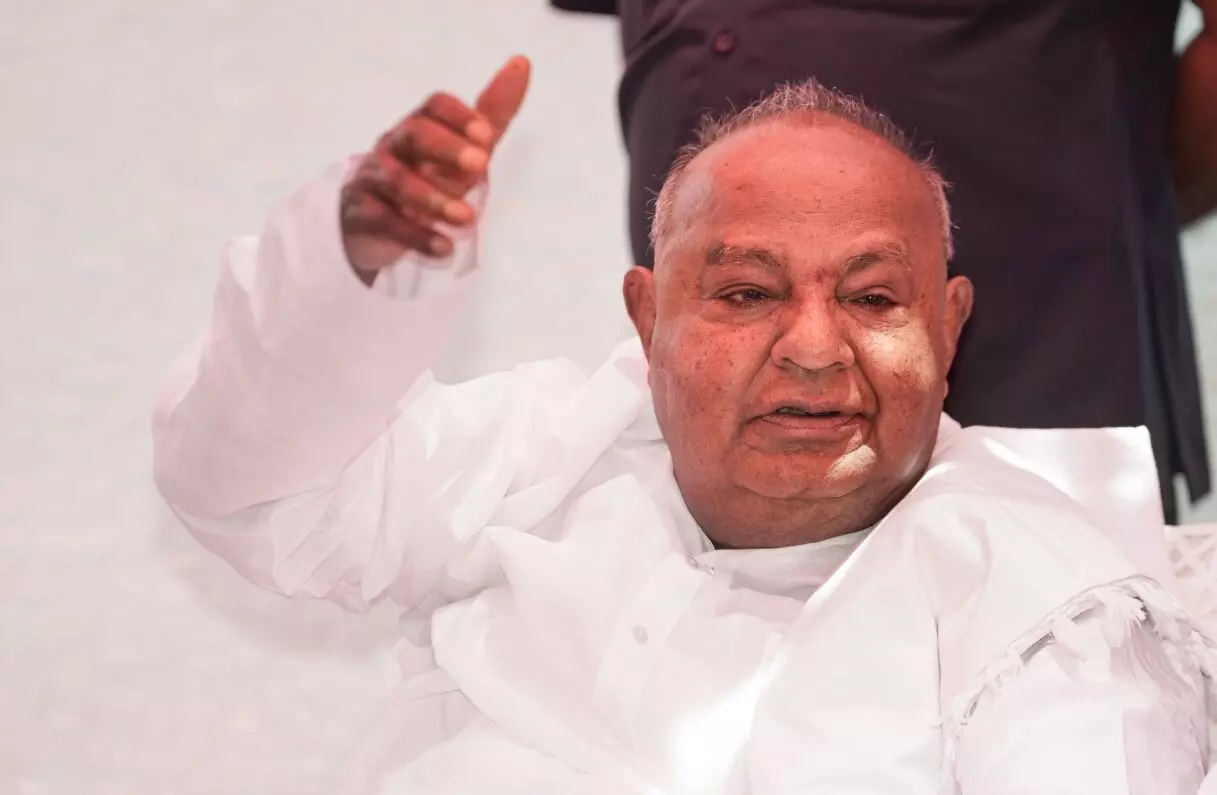 ಪಂಚ ಗ್ಯಾರಂಟಿ ಯೋಜನೆಗಳಿಂದಾಗಿ ರಾಜ್ಯದ ಆರ್ಥಿಕ ಸ್ಥಿತಿ ಹದಗೆಟ್ಟಿದೆ: ಎಚ್.ಡಿ. ದೇವೇಗೌಡ