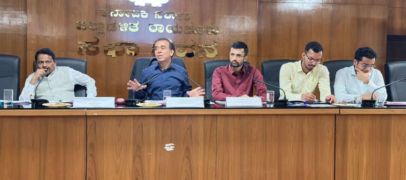 ಕೇಂದ್ರ ಜಲಶಕ್ತಿ ಸಚಿವಾಲಯದ ಅಪರ ಕಾರ್ಯದರ್ಶಿ ಸುಭೋದ್ ಯಾದವ್ ರಾಯಚೂರಿಗೆ ಭೇಟಿ