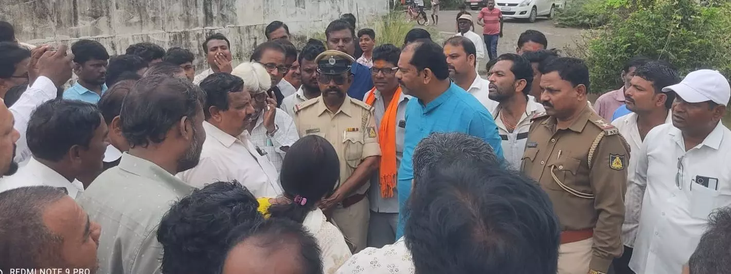 ಶಹಾಬಾದ್‌ | ಹಳೆ ಸೇತುವೆ ತೆರವುಗೊಳಿಸಲು ಅಧಿಕಾರಿಗಳಿಗೆ ಶಾಸಕ ಬಸವರಾಜ ಮತ್ತಿಮಡು ತಾಕೀತು