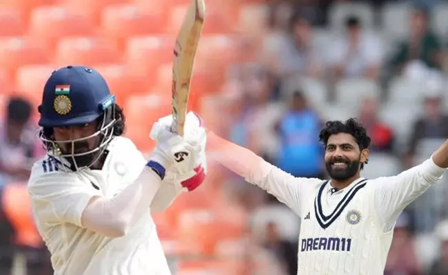 ಮೊದಲ ಟೆಸ್ಟ್ : ಧ್ರುವ ಜುರೆಲ್, ರವೀಂದ್ರ ಜಡೇಜ, ರಾಹುಲ್ ಶತಕ