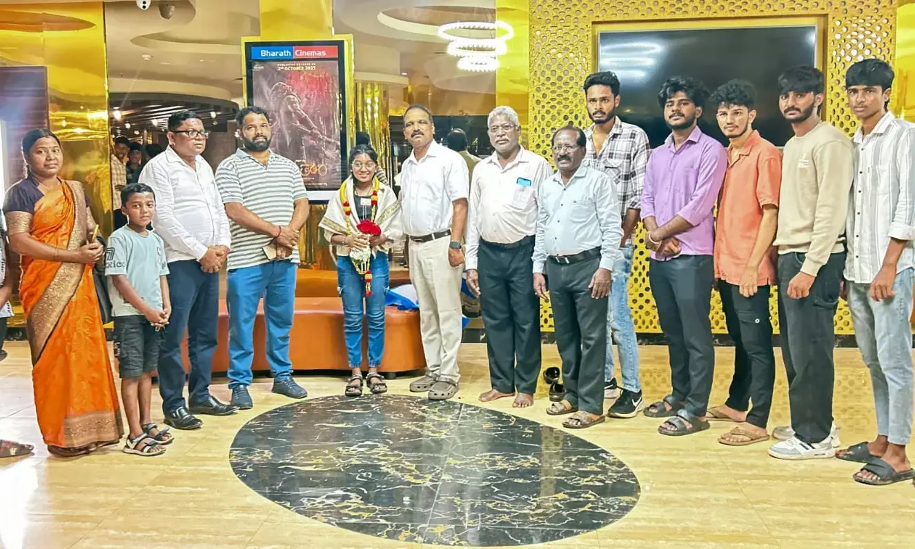 ಕಾಂತಾರ ಚಿತ್ರದ ಬಾಲಪ್ರತಿಭೆ ಸಮೀಕ್ಷಾ ಹಕ್ಲಾಡಿಗೆ ಸನ್ಮಾನ