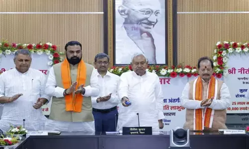 ಬಿಹಾರ | ಮಹಿಳಾ ರೋಝ್‌ಗಾರ್ ಯೋಜನೆಯಡಿ  25 ಲಕ್ಷ ಮಹಿಳೆಯರ ಖಾತೆಗಳಿಗೆ ತಲಾ 10 ಸಾವಿರ ರೂ.ವರ್ಗಾವಣೆ