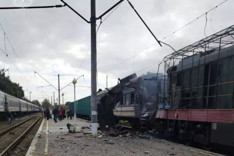 ಉಕ್ರೇನ್ ರೈಲು ನಿಲ್ದಾಣದ ಮೇಲೆ ರಶ್ಯ ಡ್ರೋನ್ ದಾಳಿ: ಕನಿಷ್ಠ 30 ಮಂದಿಗೆ ಗಾಯ