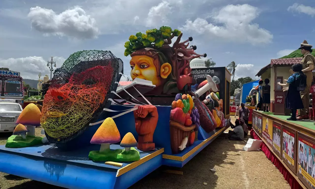 ಮೈಸೂರು ದಸರಾ | ರಾಜೀವ್ ಗಾಂಧಿ ವಿವಿ ಸ್ತಬ್ಧಚಿತ್ರಕ್ಕೆ ದ್ವಿತೀಯ ಬಹುಮಾನ