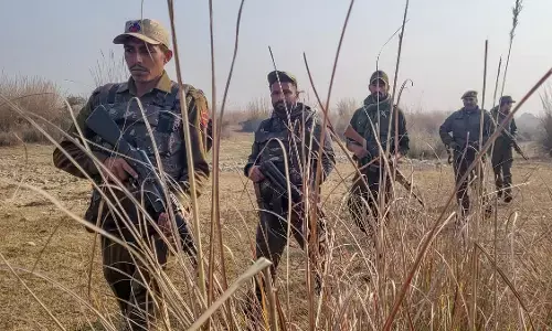 ಜಮ್ಮುಕಾಶ್ಮೀರ | ಗಡಿಯಲ್ಲಿ ಪಾಕ್ ಡ್ರೋನ್ ಪತ್ತೆ : ಭದ್ರತಾ ಪಡೆಗಳಿಂದ ಶೋಧ