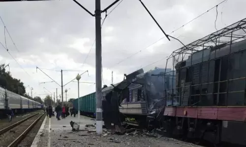 ಉಕ್ರೇನ್ ರೈಲು ನಿಲ್ದಾಣದ ಮೇಲೆ ರಶ್ಯ ಡ್ರೋನ್ ದಾಳಿ: ಕನಿಷ್ಠ 30 ಮಂದಿಗೆ ಗಾಯ