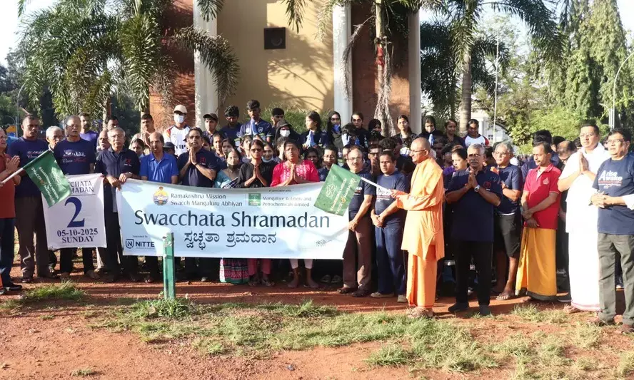 ಪಶ್ಚಿಮ ಬಂಗಾಳದಲ್ಲಿ ಸ್ವಚ್ಛ ಮಂಗಳೂರು ಅಭಿಯಾನ ಜನಪ್ರಿಯ: ಸ್ವಾಮಿ ವಿದ್ಯಾಮೃತನಂದಜಿ