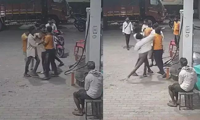 ಕಲಬುರಗಿ | ಪೆಟ್ರೋಲ್ ಬಂಕ್ ಕೆಲಸಗಾರನ‌ ಮೇಲೆ ಚಾಕುವಿನಿಂದ ಹಲ್ಲೆ; ಗಾಯ