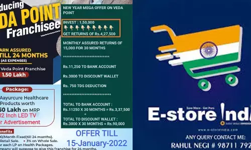 ಶಾಪಿಂಗ್ ಮಾರ್ಟ್ ಫ್ರಾಂಚೈಸಿ ನೀಡುವ ಆಮಿಷವೊಡ್ಡಿ ಬಹುಕೋಟಿ ರೂ. ವಂಚನೆ