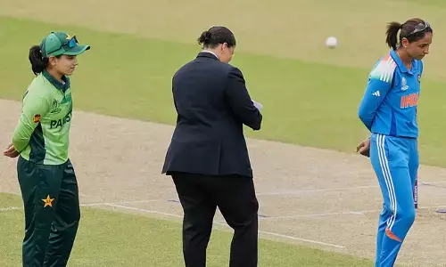 ಭಾರತ–ಪಾಕಿಸ್ತಾನ ಮಹಿಳಾ ವಿಶ್ವಕಪ್ ಪಂದ್ಯದಲ್ಲೂ ಹಸ್ತಲಾಘವ ವಿವಾದ