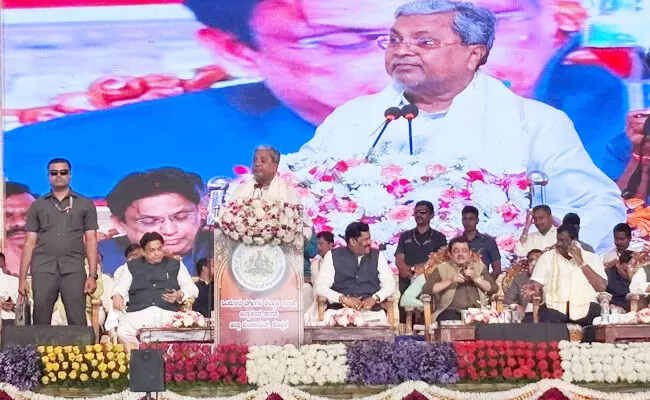 ತಲಾ ಆದಾಯದಲ್ಲಿ ಇಡೀ ದೇಶದಲ್ಲಿ ಕನ್ನಡಿಗರೇ ನಂಬರ್ ಒನ್: ಸಿಎಂ ಸಿದ್ದರಾಮಯ್ಯ