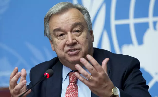 ಗಾಝಾ ಮೇಲಿನ ಯುದ್ಧವನ್ನು ಇಸ್ರೇಲ್ ತಕ್ಷಣವೇ ನಿಲ್ಲಿಸಬೇಕು : ವಿಶ್ವಸಂಸ್ಥೆಯ ಮುಖ್ಯಸ್ಥ ಅಂಟೋನಿಯೊ ಗುಟೆರಸ್ ಗಾಝಾ ಮೇಲಿನ ಯುದ್ಧವನ್ನು ಇಸ್ರೇಲ್ ತಕ್ಷಣವೇ ನಿಲ್ಲಿಸಬೇಕು : ವಿಶ್ವಸಂಸ್ಥೆಯ ಮುಖ್ಯಸ್ಥ ಅಂಟೋನಿಯೊ ಗುಟೆರಸ್