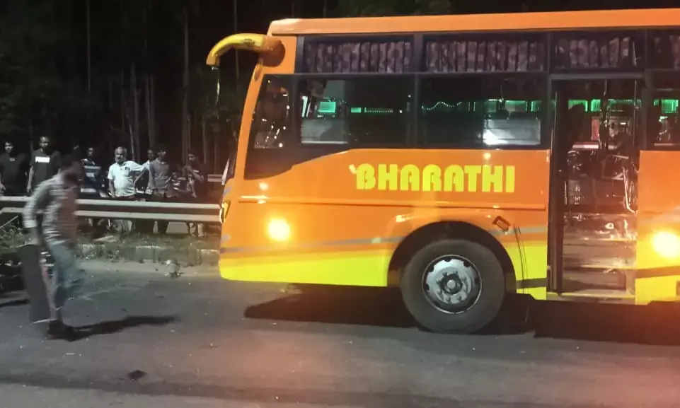 ಉಡುಪಿ| ಬಸ್‌ ಢಿಕ್ಕಿ; ಬೈಕ್‌ ಸವಾರ ಮೃತ್ಯು