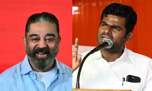 ರಾಜ್ಯಸಭಾ ಸ್ಥಾನಕ್ಕಾಗಿ ಕಮಲ್ ಹಾಸನ್ ತಮ್ಮ ಆತ್ಮವನ್ನೇ ಮಾರಿಕೊಂಡಿದ್ದಾರೆ: ಅಣ್ಣಾಮಲೈ