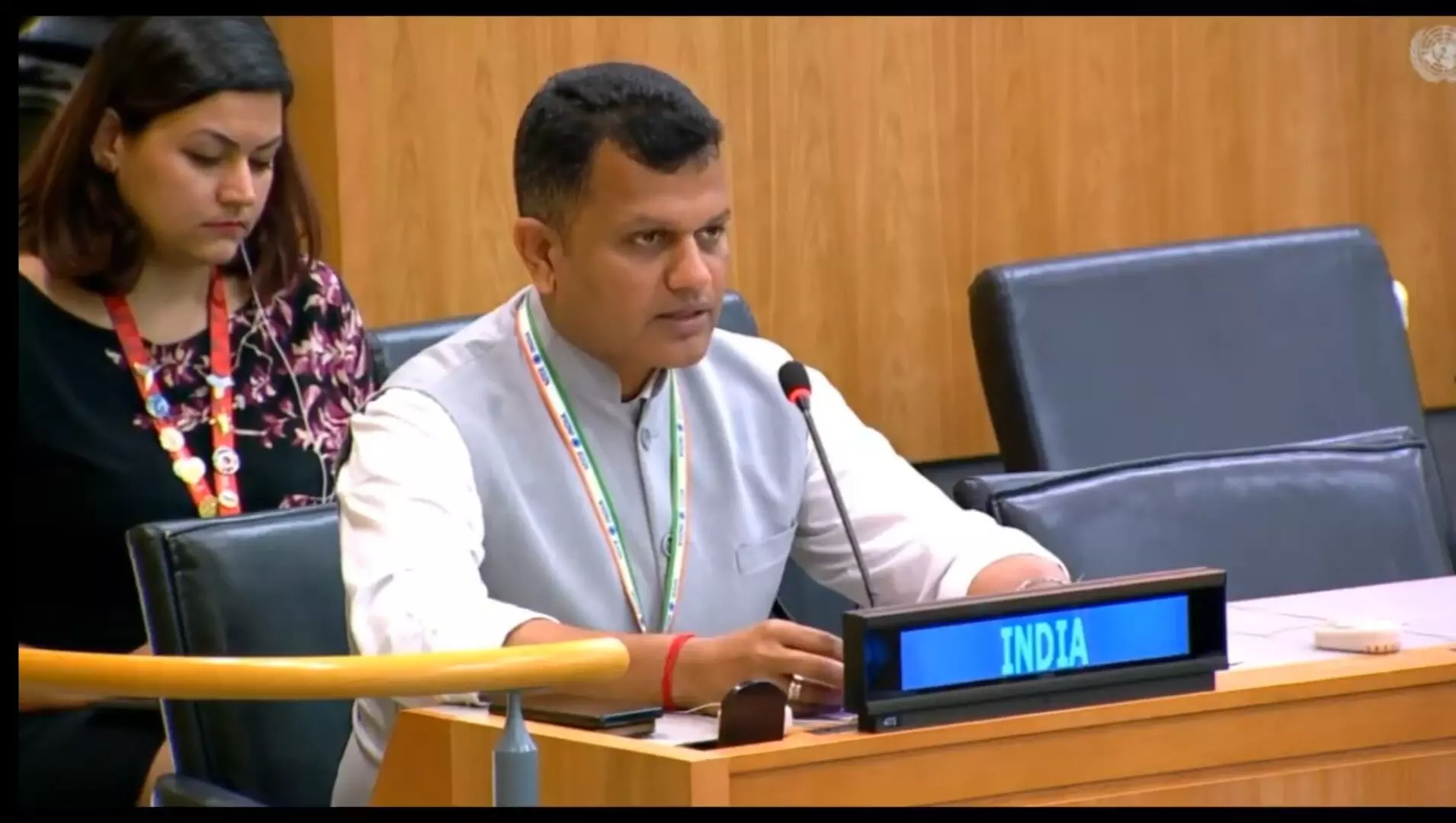 ವಿಶ್ವಸಂಸ್ಥೆಯ ಸಾಮಾನ್ಯ ಸಭೆಯಲ್ಲಿ ದ.ಕ. ಸಂಸದ ಬ್ರಿಜೇಶ್ ಚೌಟ ಭಾಗಿ: ಭಾರತದ ಸುಸ್ಥಿರ ಅಭಿವೃದ್ಧಿ ಕುರಿತು ವಿಚಾರ ಮಂಡನೆ ವಿಶ್ವಸಂಸ್ಥೆಯ ಸಾಮಾನ್ಯ ಸಭೆಯಲ್ಲಿ ದ.ಕ. ಸಂಸದ ಬ್ರಿಜೇಶ್ ಚೌಟ ಭಾಗಿ: ಭಾರತದ ಸುಸ್ಥಿರ ಅಭಿವೃದ್ಧಿ ಕುರಿತು ವಿಚಾರ ಮಂಡನೆ