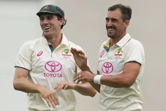 ಆ್ಯಶಸ್ ಸರಣಿಯಲ್ಲಿ ಕಮಿನ್ಸ್ ಉತ್ತಮ ಪ್ರದರ್ಶನ ನೀಡಲಿದ್ದಾರೆ : ಮಿಚೆಲ್ ಸ್ಟಾರ್ಕ್ ಆ್ಯಶಸ್ ಸರಣಿಯಲ್ಲಿ ಕಮಿನ್ಸ್ ಉತ್ತಮ ಪ್ರದರ್ಶನ ನೀಡಲಿದ್ದಾರೆ : ಮಿಚೆಲ್ ಸ್ಟಾರ್ಕ್