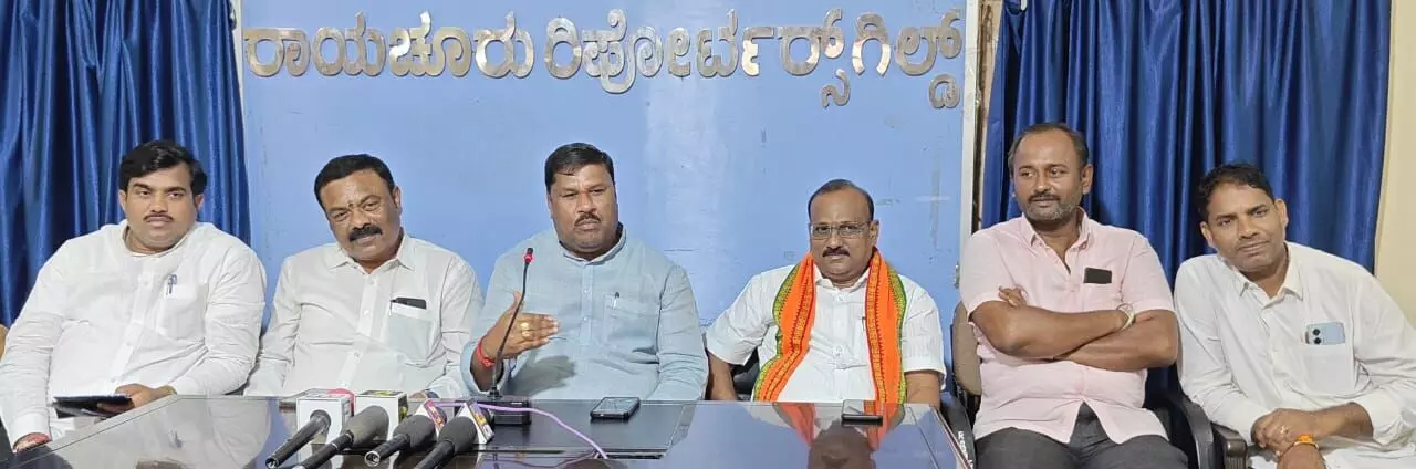 ರಾಯಚೂರು | ಸ್ವದೇಶಿ ಉತ್ಪನ್ನಗಳನ್ನು ಬಳಸಲು ಬಿಜೆಪಿಯಿಂದ ಡಿ.25 ವರೆಗೆ ಆತ್ಮನಿರ್ಭರ ಭಾರತ ಅಭಿಯಾನ : ವೀರನಗೌಡ‌ ಲೆಕ್ಕಿಹಾಳ