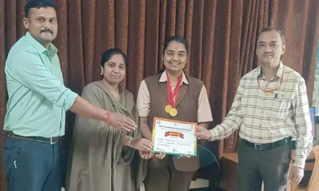 ಕಲಬುರಗಿ | ವಿಶ್ವಕೌಶಲ್ಯ (ಮೆಕಾನಿಕಲ್ ಕ್ಯಾಡ್) ರಾಜ್ಯಮಟ್ಟ ಸ್ಪರ್ಧೆಗೆ ಅಂಕಿತಾ ಆಳಂದ ಆಯ್ಕೆ