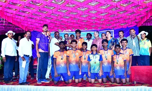 ದ.ಕ ಜಿಲ್ಲಾ ಮಟ್ಟದ ವಾಲಿಬಾಲ್ ಪಂದ್ಯಾಟ: ಬೆಳ್ತಂಗಡಿ ಮತ್ತು ಪುತ್ತೂರಿಗೆ ಪ್ರಶಸ್ತಿ