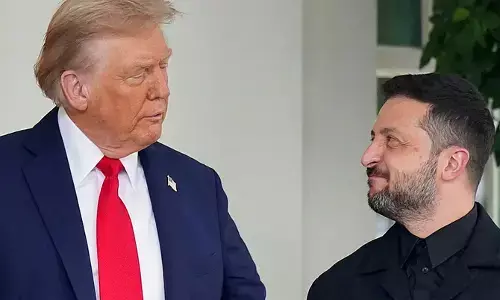 ರಶ್ಯದೊಂದಿಗೆ ಶಾಂತಿ ಒಪ್ಪಂದಕ್ಕೆ ಟ್ರಂಪ್ ಗೆ ಒತ್ತಡ ಹೇರಲು ಉಕ್ರೇನ್ ನ ಹೊಸ ತಂತ್ರ; ಟ್ರಂಪ್ ಗೆ ನೊಬೆಲ್ ಶಾಂತಿ ಪ್ರಶಸ್ತಿ ಲಾಬಿಗಿಳಿದ ಝೆಲೆನ್ಸ್ಕಿ