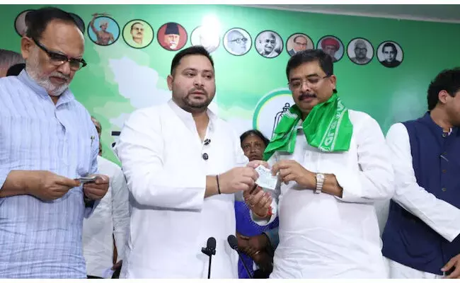 ಬಿಹಾರ | ಜೆಡಿಯು ತೊರೆದ ಮಾಜಿ ಸಂಸದ ಸಂತೋಷ್ ಕುಶ್‌ವಾಹ : ಆರ್‌ಜೆಡಿ ಸೇರ್ಪಡೆಗೆ ಸಿದ್ಧತೆ