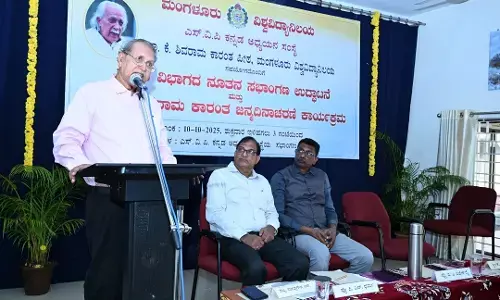 ಕಾರಂತರ ಮೇಲೆ ಗಾಂಧಿತತ್ವ ಪ್ರಭಾವ ಬೀರಿತ್ತು: ವಿವೇಕ ರೈ