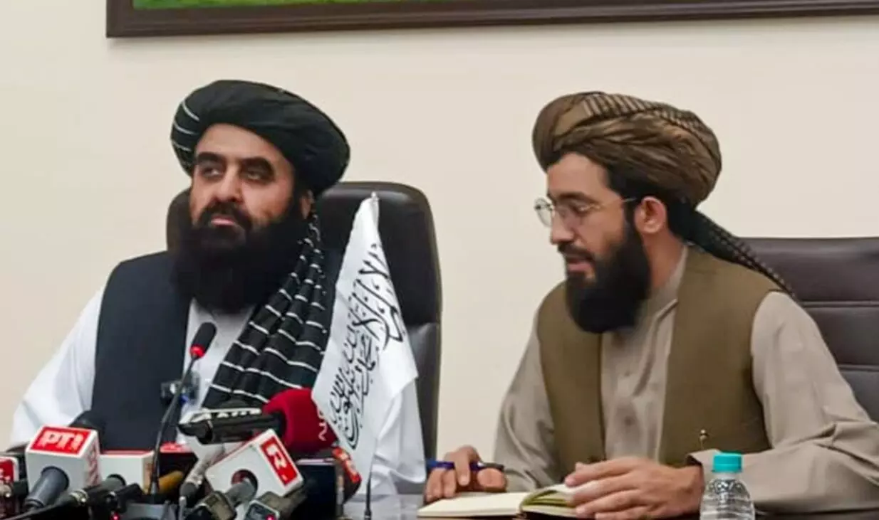 ತಾಲಿಬಾನ್ ಪತ್ರಿಕಾಗೋಷ್ಠಿಯಲ್ಲಿ ಮಹಿಳಾ ಪತ್ರಕರ್ತರಿಗೆ ನಿಷೇಧ; ʼನಮ್ಮ ಪಾತ್ರವಿಲ್ಲʼ ಎಂದ ಕೇಂದ್ರ ಸರಕಾರ