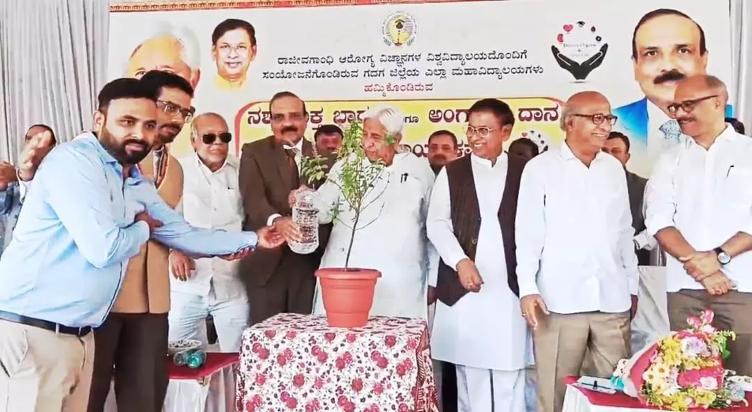 ನಶಾಮುಕ್ತ ಗದಗ ಜಿಲ್ಲೆ ಮಾಡಲು ಪಣ : ಎಚ್.ಕೆ.ಪಾಟೀಲ್