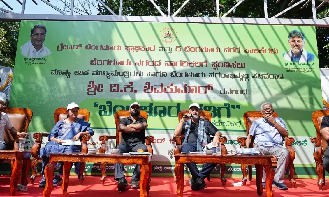 ಜೆ.ಪಿ.ಪಾರ್ಕ್‌ನಲ್ಲಿ ಜಯಪ್ರಕಾಶ್ ನಾರಾಯಣ್ ಅವರ ಪುತ್ಥಳಿ ‌ಮರುಸ್ಥಾಪನೆ : ಡಿಸಿಎಂ ಡಿ.ಕೆ.ಶಿವಕುಮಾರ್ ಭರವಸೆ