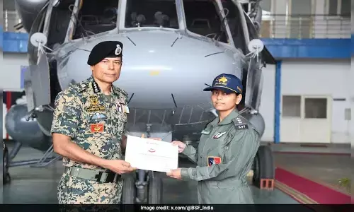 ಬಿಎಸ್‌ಎಫ್‌ ನ ವಾಯು ವಿಭಾಗಕ್ಕೆ ಮೊದಲ ಮಹಿಳಾ ಫ್ಲೈಟ್ ಇಂಜಿನಿಯರ್ ನೇಮಕ