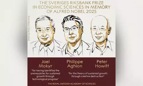 ಮೂವರು ಸಂಶೋಧಕರಿಗೆ ಅರ್ಥಶಾಸ್ತ್ರ ವಿಭಾಗದಲ್ಲಿ ನೊಬೆಲ್ ಪ್ರಶಸ್ತಿ