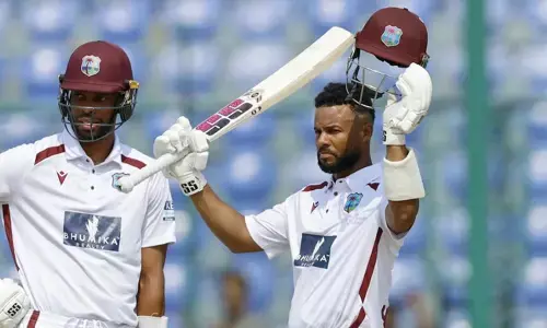 8 ವರ್ಷಗಳ ಬಳಿಕ ಶತಕ ಬಾರಿಸಿದ ವೆಸ್ಟ್ ಇಂಡೀಸ್ ನ ಶಾಯ್ ಹೋಪ್