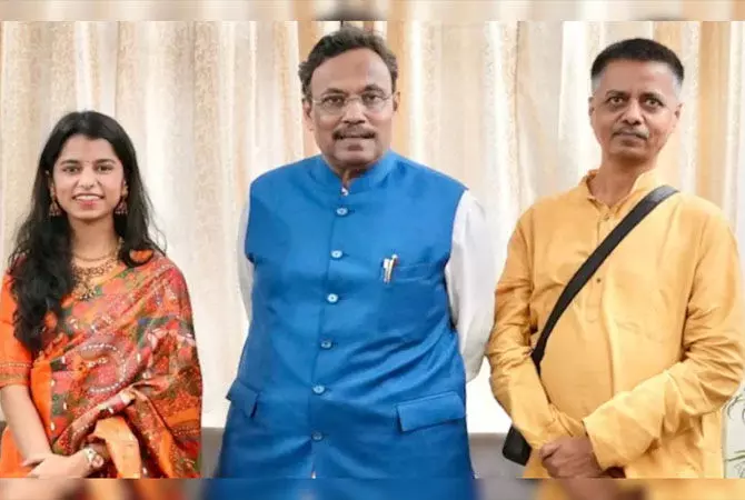 ಬಿಹಾರ: ಗಾಯಕಿ ಮೈಥಿಲಿ ಠಾಕೂರ್ ಬಿಜೆಪಿಗೆ ಸೇರ್ಪಡೆ