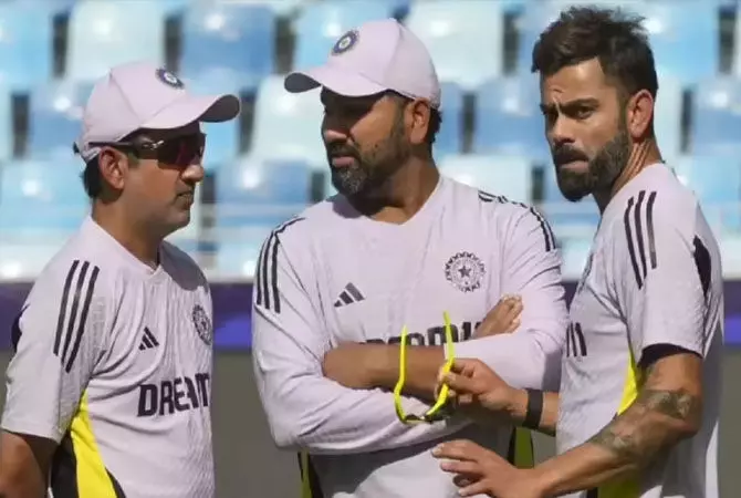 ವಿರಾಟ್ ಕೊಹ್ಲಿ, ರೋಹಿತ್ ಏಕದಿನ ಕ್ರಿಕೆಟ್ ಭವಿಷ್ಯದ ಕುರಿತು ಸುಳಿವು ನೀಡಿದ ಗಂಭೀರ್ ವಿರಾಟ್ ಕೊಹ್ಲಿ, ರೋಹಿತ್ ಏಕದಿನ ಕ್ರಿಕೆಟ್ ಭವಿಷ್ಯದ ಕುರಿತು ಸುಳಿವು ನೀಡಿದ ಗಂಭೀರ್