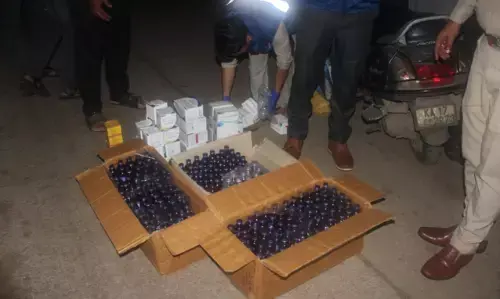 ದಾವಣಗೆರೆ | ಅಮಲು ಬರುವ ಸಿರಪ್‌ ಮಾರಾಟ : ಐವರ ಬಂಧನ