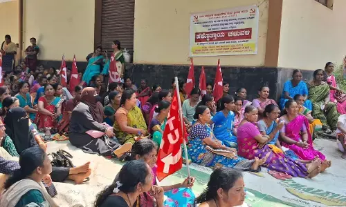 ಬಿ.ಸಿ.ರೋಡ್: ಕನಿಷ್ಠಕೂಲಿ, ತುಟ್ಟಿಭತ್ತೆ ಪಾವತಿಸುವಮತೆ ಆಗ್ರಹಿಸಿ ಹಕ್ಕೊತ್ತಾಯ ಸಭೆ