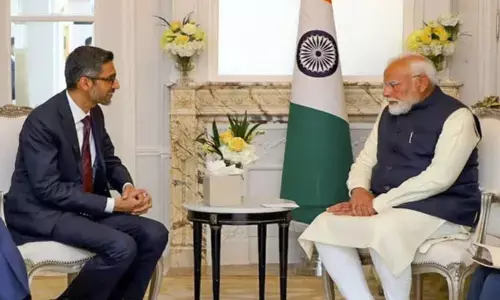 ಪ್ರಧಾನಿ ಮೋದಿ ಅವರನ್ನು ಭೇಟಿಯಾದ ಗೂಗಲ್ ಸಿಇಒ ಪಿಚೈ