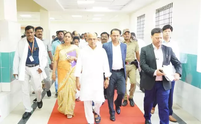 ಡಿಸೆಂಬರ್‌ನಲ್ಲಿ ಬಳ್ಳಾರಿ ಸೂಪರ್ ಸ್ಪೆಷಾಲಿಟಿ ಆಸ್ಪತ್ರೆ ಉದ್ಘಾಟನೆ : ಸಚಿವ ಡಾ.ಶರಣಪ್ರಕಾಶ್‌ ಪಾಟೀಲ್‌