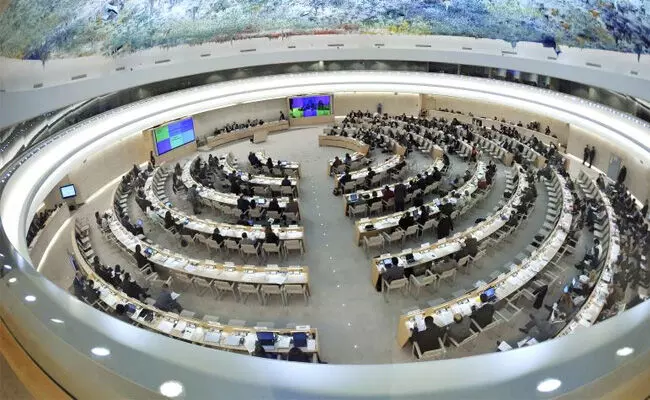 ವಿಶ್ವಸಂಸ್ಥೆಯ ಮಾನವ ಹಕ್ಕುಗಳ ಮಂಡಳಿಗೆ 7ನೇ ಬಾರಿಗೆ ಭಾರತ ಆಯ್ಕೆ ವಿಶ್ವಸಂಸ್ಥೆಯ ಮಾನವ ಹಕ್ಕುಗಳ ಮಂಡಳಿಗೆ 7ನೇ ಬಾರಿಗೆ ಭಾರತ ಆಯ್ಕೆ