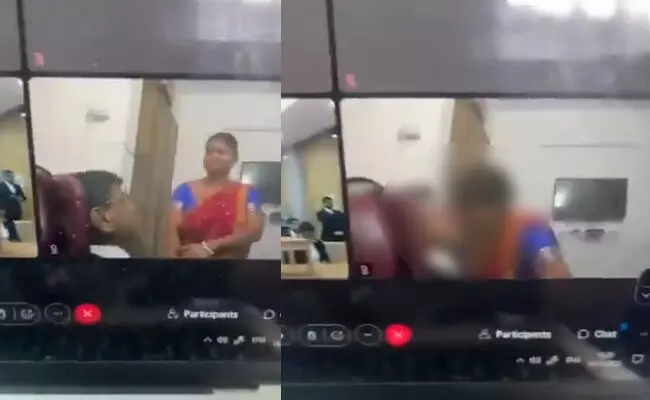 ದಿಲ್ಲಿ ಹೈಕೋರ್ಟ್ ವರ್ಚುಯಲ್ ವಿಚಾರಣೆ ವೇಳೆ ಮಹಿಳೆಗೆ ಚುಂಬಿಸಿದ ವಕೀಲ: ವಿಡಿಯೊ ವೈರಲ್