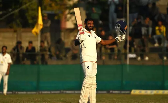 ರಣಜಿ ಟ್ರೋಫಿಯಲ್ಲಿ ಗರಿಷ್ಠ ಶತಕ: ಎರಡನೇ ಸ್ಥಾನಕ್ಕೇರಿದ ಪರಾಸ್ ಡೋಗ್ರಾ