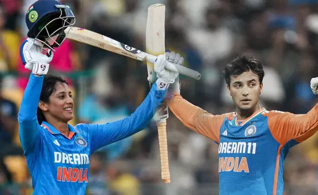 ಅಭಿಷೇಕ್ ಶರ್ಮಾ, ಸ್ಮೃತಿ ಮಂಧಾನಗೆ ಐಸಿಸಿ ತಿಂಗಳ ಆಟಗಾರ ಪ್ರಶಸ್ತಿ